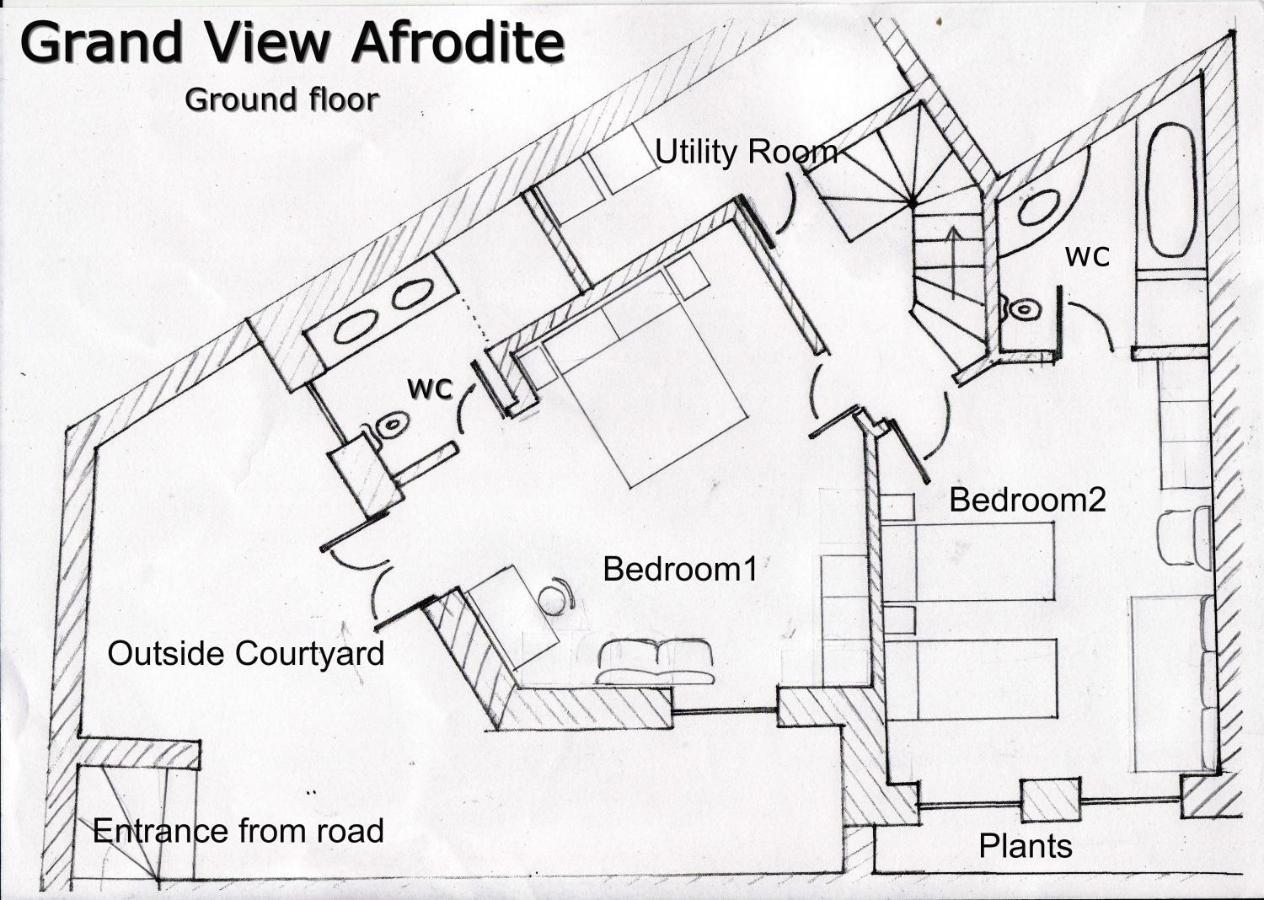 Grand View Afrodite Mithimna Luaran gambar